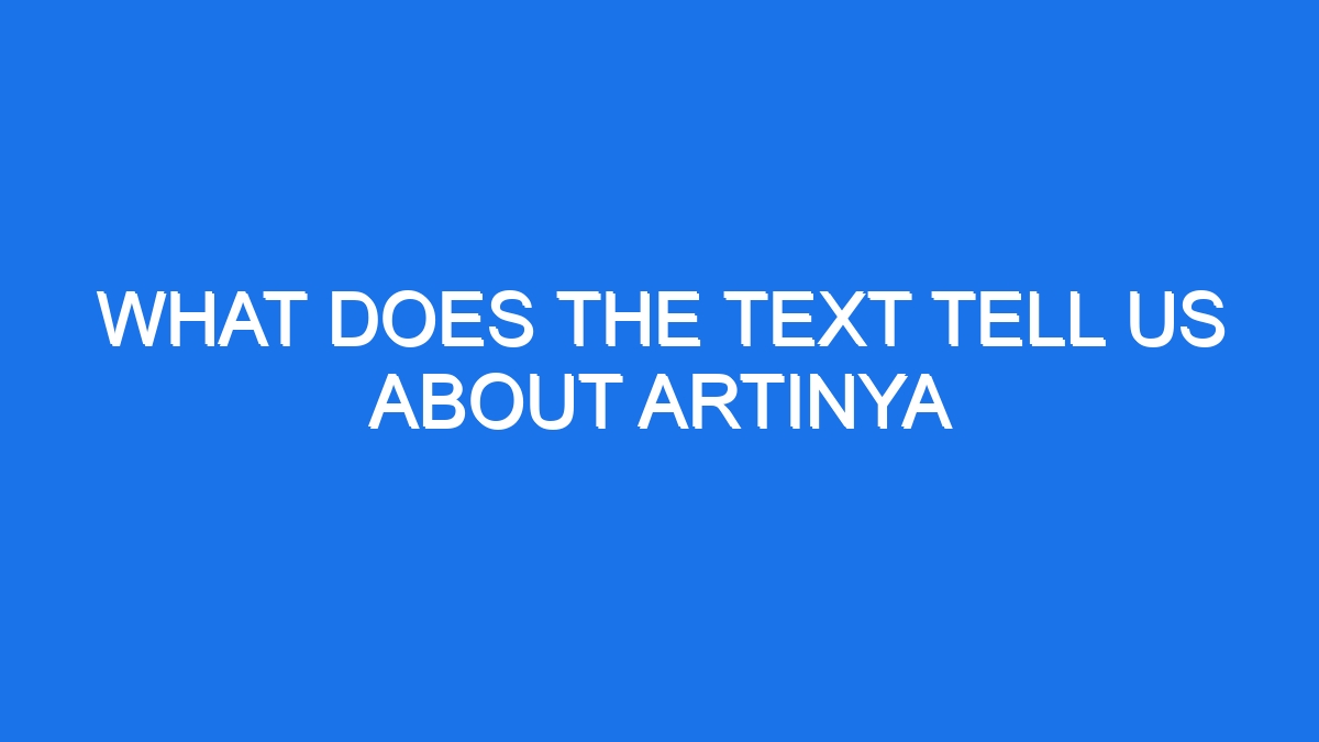 What Does The Text Tell Us About Artinya Ilmiah