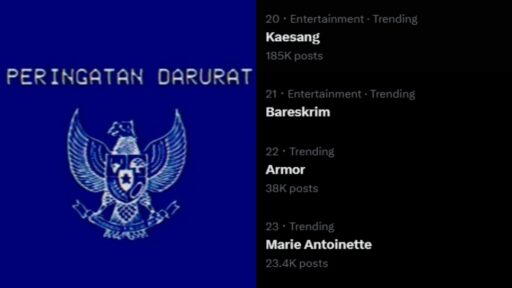 Arti Garuda Biru yang Viral di IG Story, WA Story, Akun X, dan PP Media Sosial