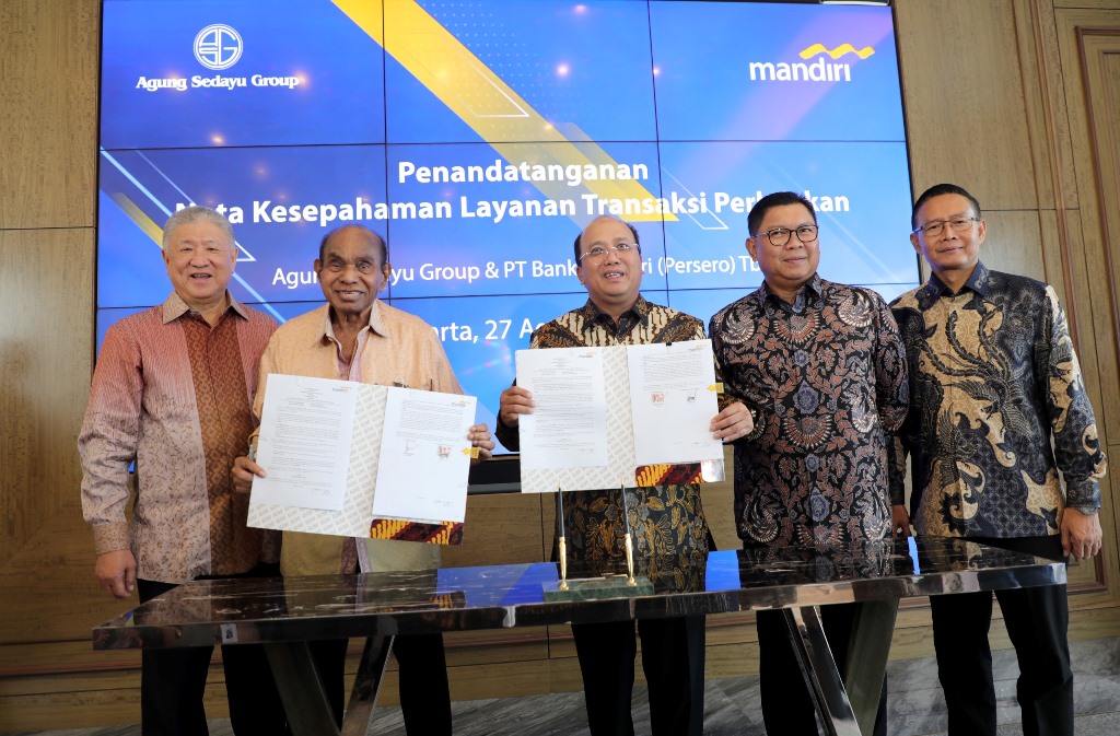 Bank Mandiri Tingkatkan Kerja Sama Strategis dengan Agung Sedayu Group dan Yayasan Buddha Tzu Chi