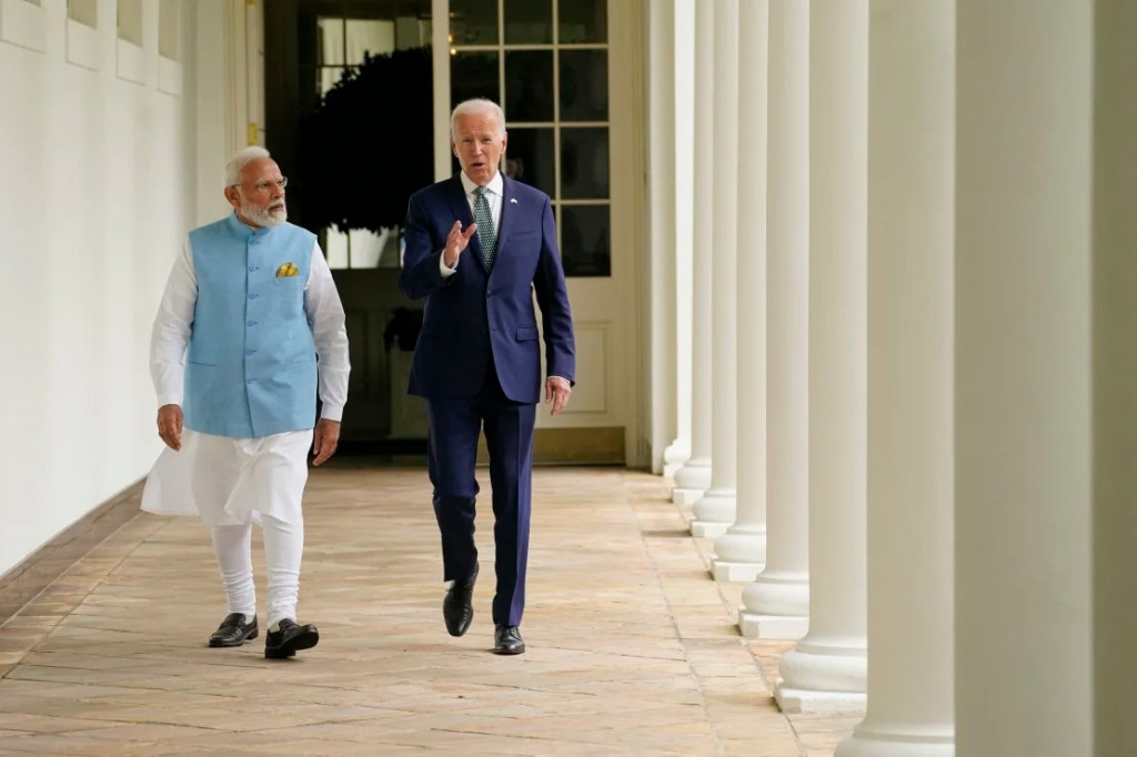 Biden dan Modi Bahas Konflik Ukraina hingga Bangladesh, Samakan Visi Keamanan Global