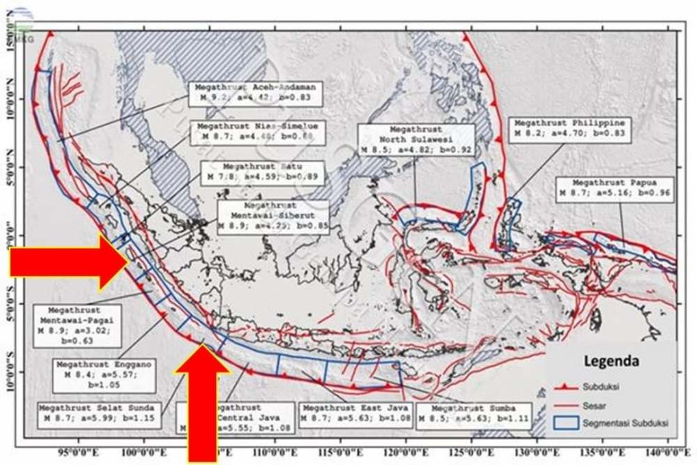 Fakta-Fakta Megathrust: Memahami Fenomena Gempa Besar yang Memicu Tsunami