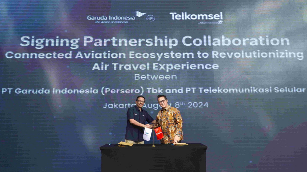 Garuda Indonesia Luncurkan Paket RoaMax Telkomsel untuk Pengguna FlyGaruda