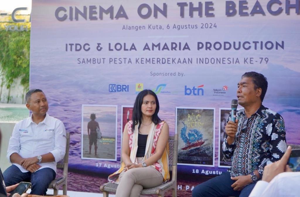 ITDC Gelar Cinema on the Beach Rayakan Kemerdekaan ke-79 RI di The Mandalika