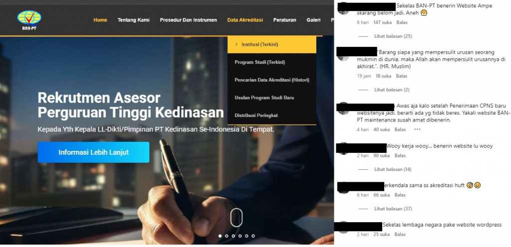 Laman Cek Akreditasi di BAN-PT Bermasalah? Ini Cara Cek Akreditasi di Website Kampus