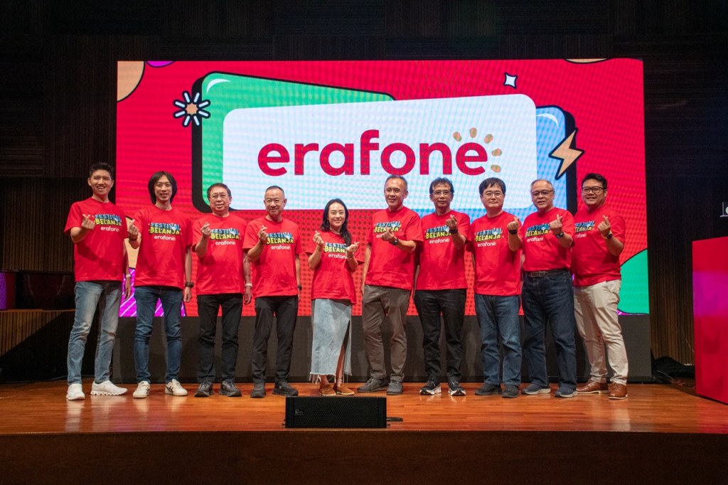 Logo Baru Erafone dan Festival Belanja Sambut Ultah ke-28 dengan Meriah