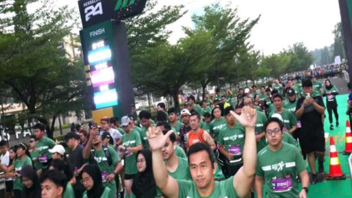 4.000 Peserta dan Atlet Sambut Meriah Lomba Lari 5K di Kota Ini