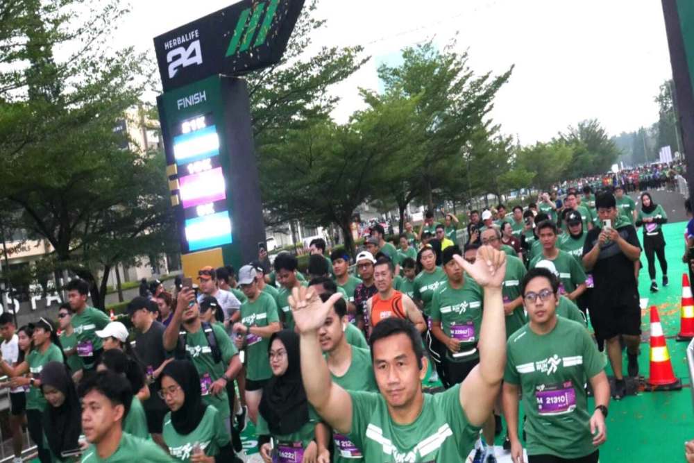 4.000 Peserta dan Atlet Sambut Meriah Lomba Lari 5K di Kota Ini