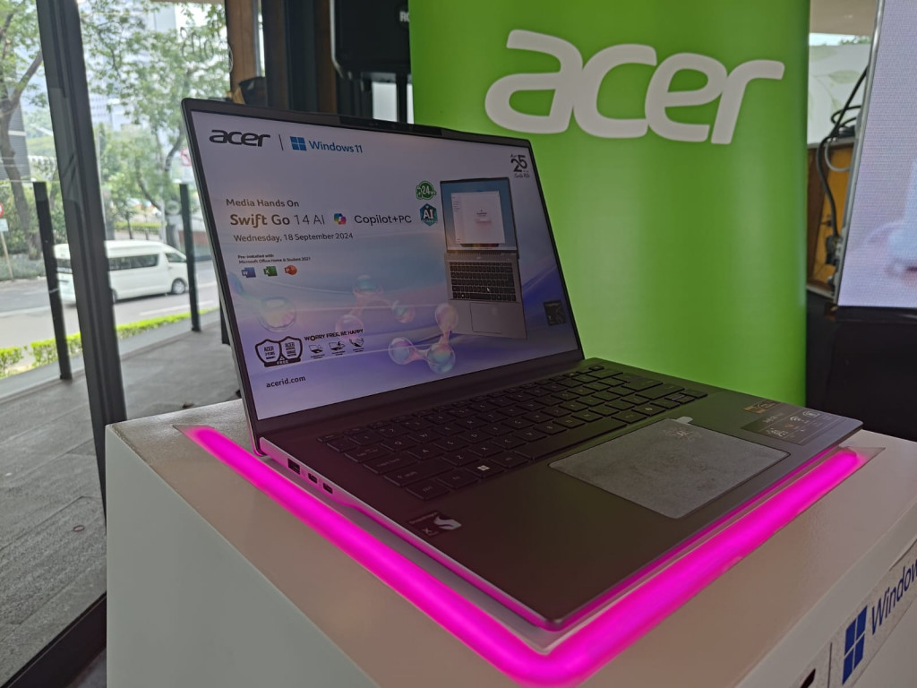 Acer Swift Go 14 AI Meluncur di Indonesia dengan Snapdragon X Plus, Harganya Bikin Pengen!