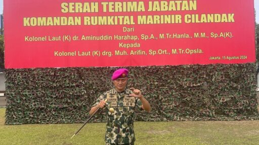 Ditunjuk Pimpin RS Marinir, Kolonel Arifin Siap Perbaiki Fasilitas Kesehatan Secara Menyeluruh