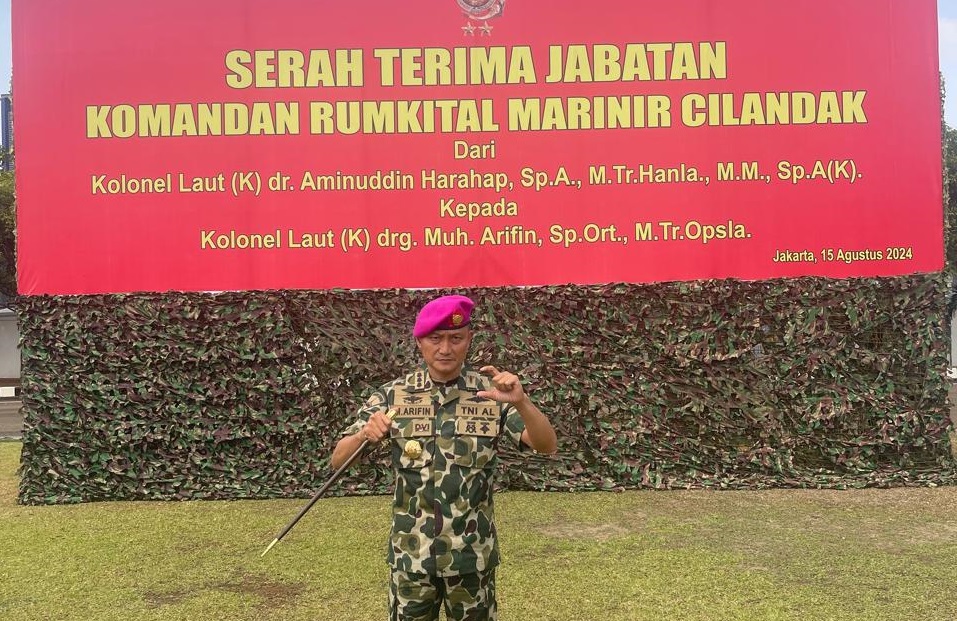 Ditunjuk Pimpin RS Marinir, Kolonel Arifin Siap Perbaiki Fasilitas Kesehatan Secara Menyeluruh