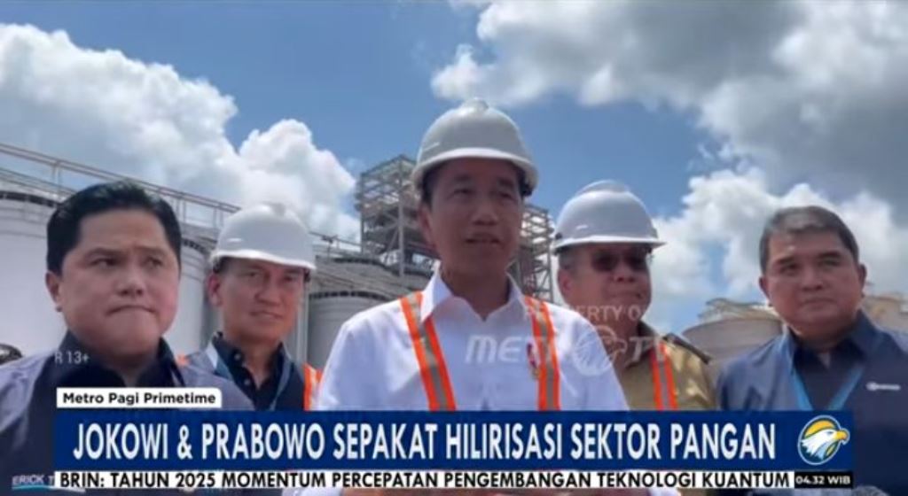 Hilirisasi Versi Jokowi Bakal Direplikasi Prabowo di Sektor Pangan untuk Penuhi Kebutuhan Nasional