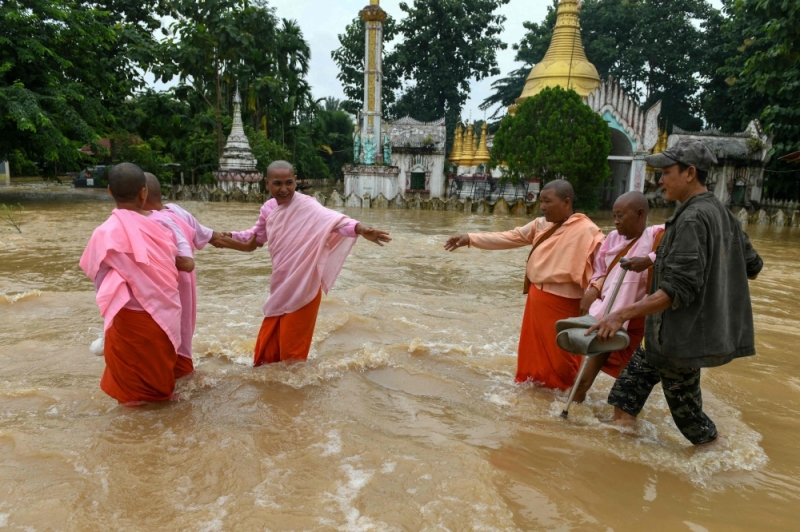 Korban Tewas Topan Yagi di Myanmar Meningkat Jadi 74, Junta Minta Bantuan Internasional