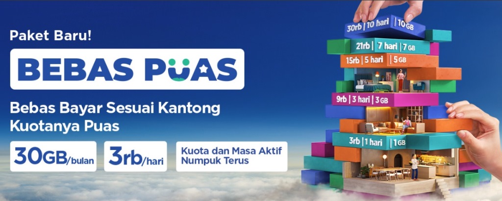 Kuota Habis? Uang Tiris? Nikmati Internetan Tanpa Batas dengan XL Bebas Puas Mulai Rp3 Ribu!