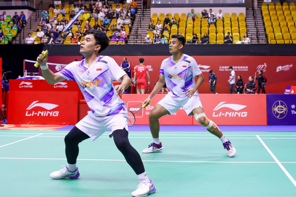 Leo/Bagas Siap Evaluasi Setelah Kekalahan di Semifinal Hong Kong Open 2024