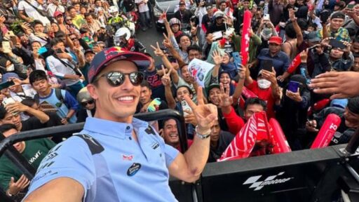 Marc Marquez Sambangi Lombok, Sapa Langsung Penggemar dengan Momen Tak Terlupakan