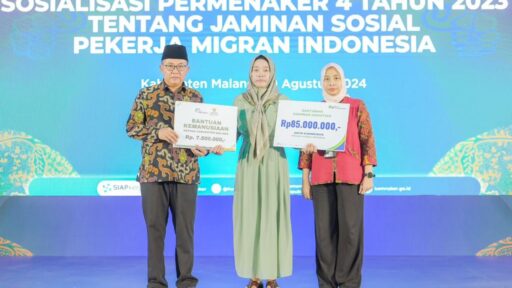 Menaker Sosialisasikan Permenaker Jaminan Sosial, Dorong PMI Jadi Peserta BPJS Ketenagakerjaan