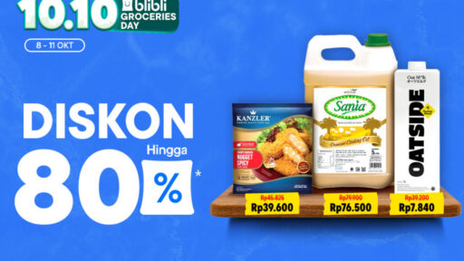 Blibli Gelar Promo Kebutuhan Rumah Tangga Spesial di 10.10 Groceries Day, Belanja Hemat Kini!