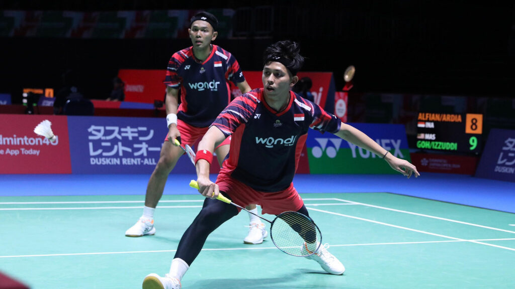 Fajar dan Rian Melaju Tanpa Kesulitan ke Babak Kedua Turnamen Tenis Nasional