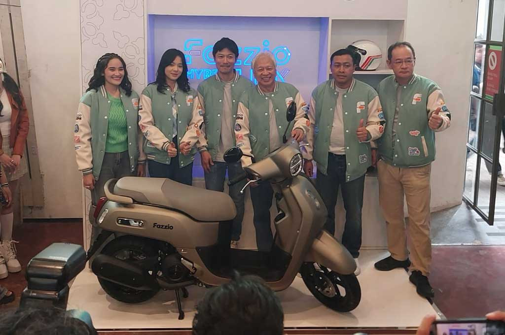 Kelir Baru dan Update Fitur Fazzio Hybrid Series, Skutik Gen Z Semakin Ciamik dan Modern