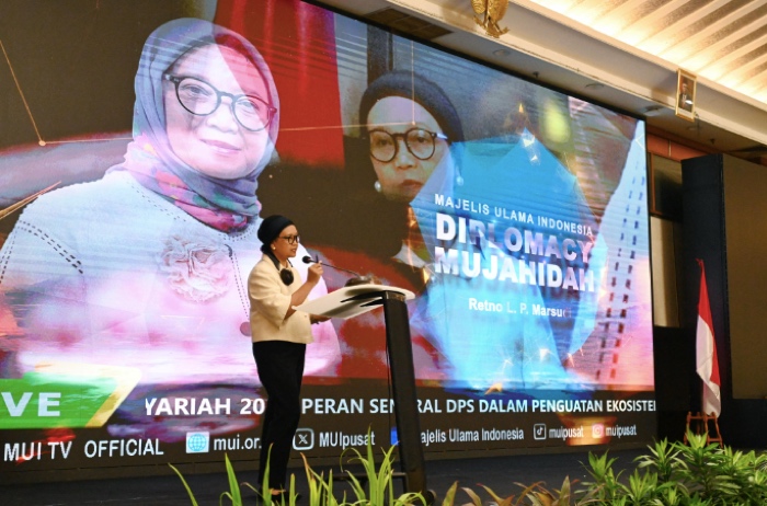 Menlu Retno Marsudi Raih Mujahidah Diplomasi Award dari MUI, Apresiasi atas Kepemimpinan Diplomatik