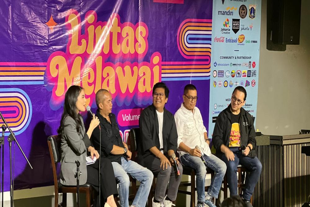 Pasha Kenang Sang Ayah Chrisye Lewat Lagu Legendaris di Lintas Melawai 2024